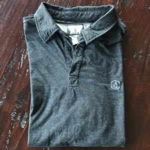 Dark Gray Volcom Polo